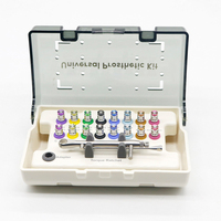 Wkrętak do implantów dentystycznych klucz dynamometryczny z grzechotką 10-70NCM 16 sztuk śrubokręt uniwersalny zestaw narzędzi do przywracania 1